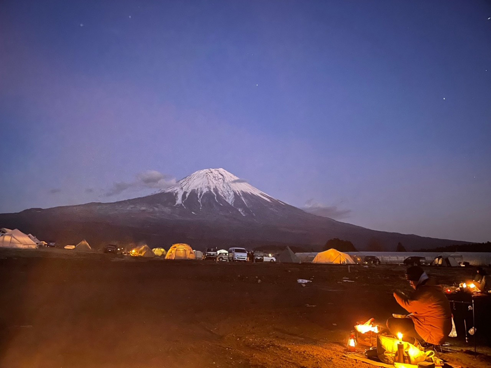 趣味のキャンプ