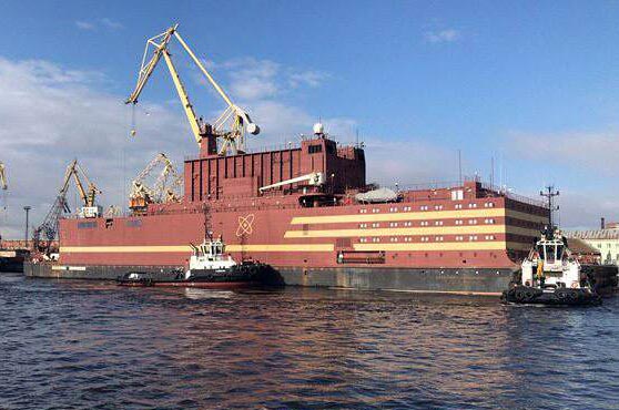 ロスアトムが開発した世界初の船舶型原子力発電所「アカデミック・ロモノソフ」