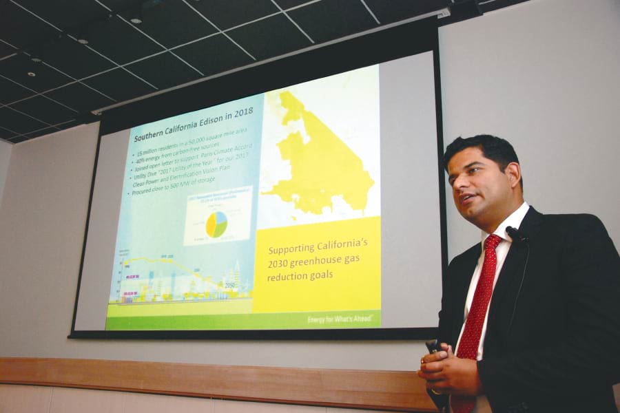 SCEの取り組みを紹介するビブ・コーシック氏