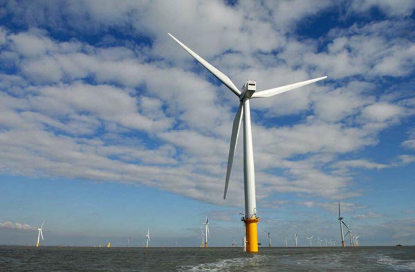 英国の主力発電として年々存在感を増している洋上風力