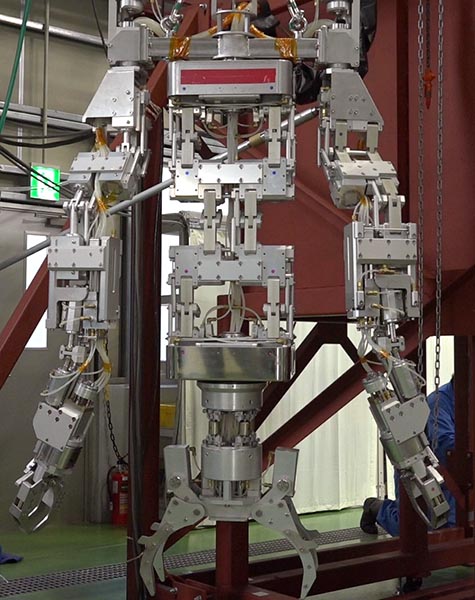福島第一廃炉で１日から試験的に導入されている柔構造アーム