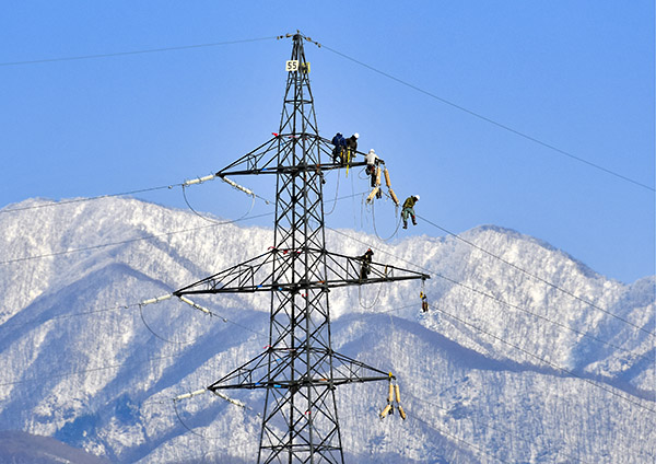 準特選「送電線工事」