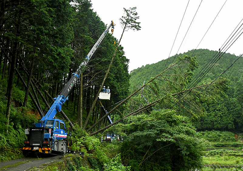 停電 復旧