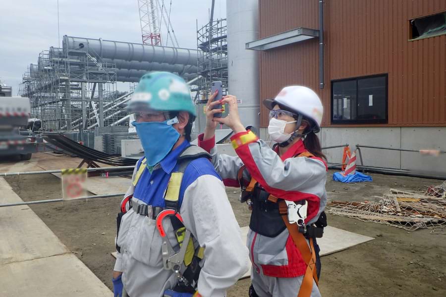 建設作業員の安全行動、ポイント付与で評価｜電気新聞