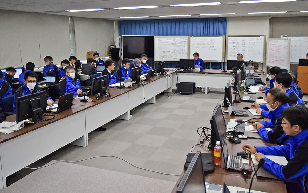 北陸電力と北陸電力送配電は地震発生直後に非常災害対策総本部を設置し情報収集と復旧に当たった(画像の一部を加工しています)