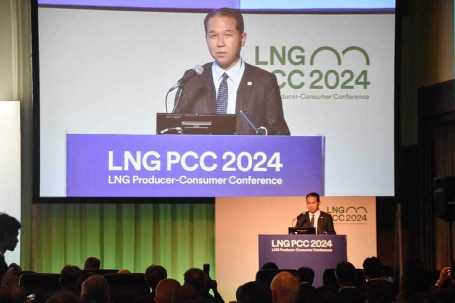 冒頭あいさつした村瀬長官