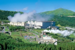 地熱火力では国内最大の規模を誇る八丁原発電所