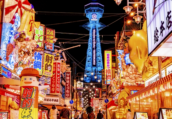 第71回「電気のある生活」写真賞・準特選「通天閣に灯る大阪の夜」