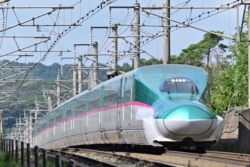 東北新幹線に再エネ由来電力を供給する（写真提供：ＪＲ東日本）